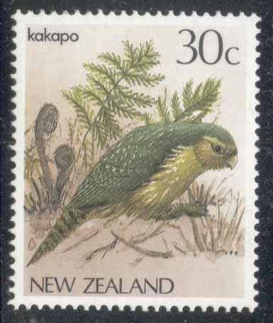 New Zealand ~ #766 ~ Kakapo ~ MH