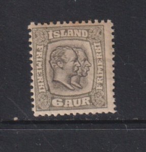 Iceland - #75 Mint, NH, cat. $ 60.00