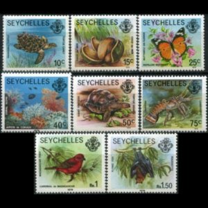 SEYCHELLES 1979 - Scott# 389-98 Dated 1979 Set of 8 NH