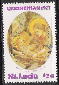 St Lucia #427 Christmas MNH