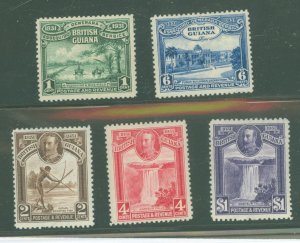 British Guiana #205-9  Single (Complete Set)