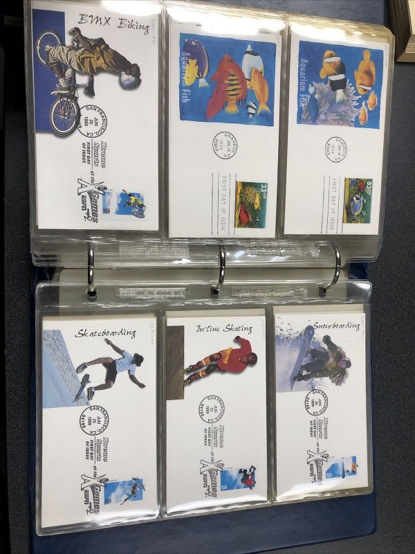 1999 USPS First Day Covers Sc#3236-3351( 150 Covers ).