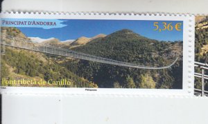 2024 Fr Andorra Tibeta de Canillo Bridge  (Scott NA) MNH