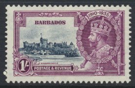 Barbados  SG 244 SC# 189 MLH    Silver Jubilee 1935  see details and scans