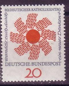*Bund 80th Meeting of German Catholics Sc 896 MNH