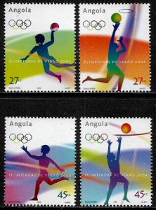 Angola #1265-8 MNH Set - Athens Summer Olympics