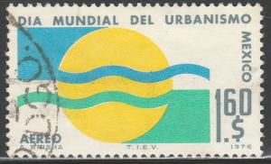 MEXICO C526 World Urbanism Day USED. F-VF. (649)
