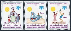 Mauritania 1979 MNH Stamps Scott 422-424 UNICEF Year of Children Mother