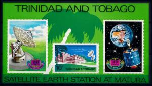 [66152] Trinidad & Tobago 1971 Space Travel Weltraum Satellite Sheet MNH