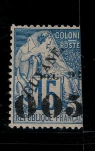 French Guiana 1892 31 Mint SCV $70.00