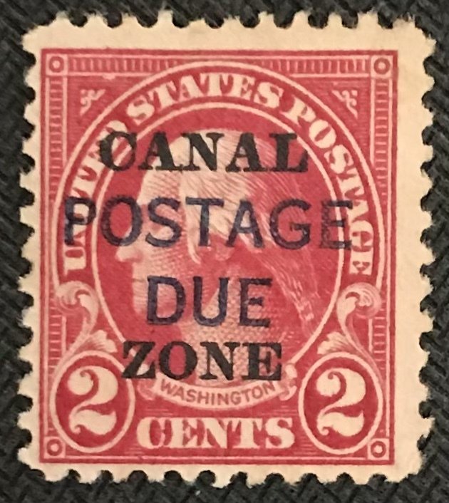 Canal Zone #J16 *MNG* Overprint Single George Washington