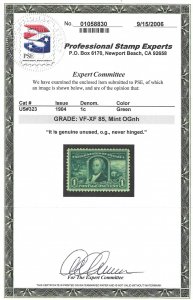 323 MNH VF-XF PSE 85