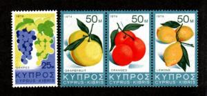 Cyprus 412,415a Mint NH!