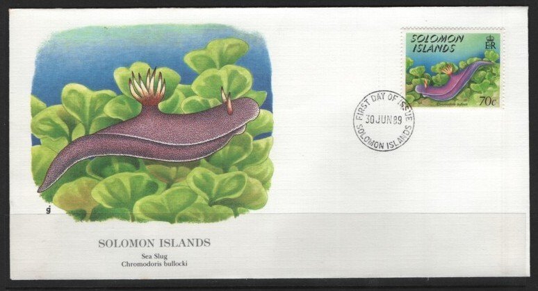 Solomon Islands  Sc 640 Sea Slug L417