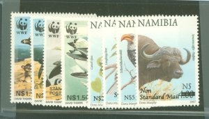 Namibia #821-4/1060-3 Mint (NH) Multiple (Wildlife)