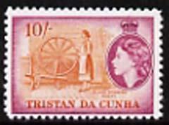 Tristan da Cunha 1954 Spinning Wheel 10s modern 'Maryland...