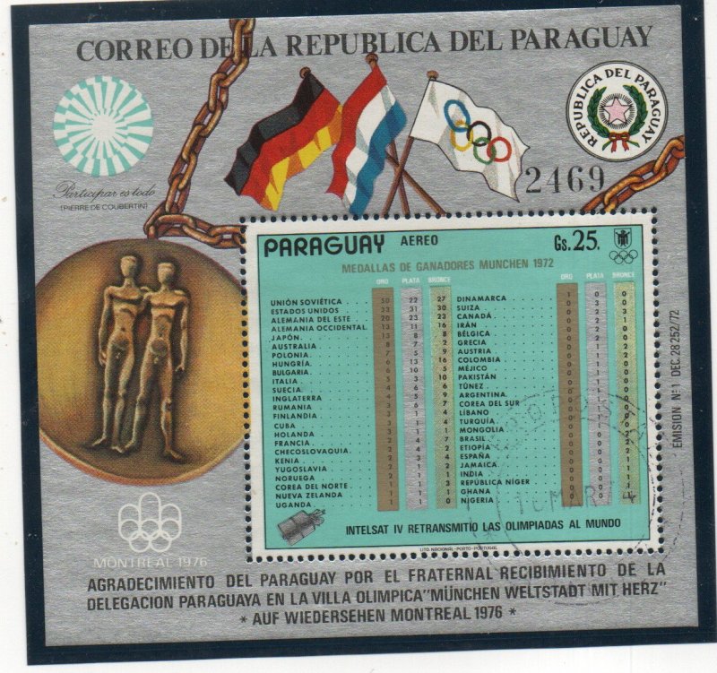 Paraguay C353 used ..