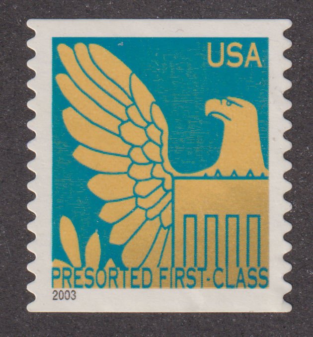 United States 3792 Presorted First Class Mail 2003