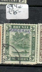 BRUNEI JAPANESE OCCUPATION 3C      SG 4   VFU     P0502H