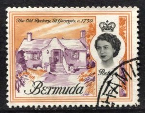 STAMP STATION PERTH Bermuda #175 QEII Definitive Used - CV$0.75