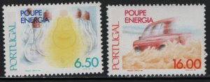 PORTUGAL, 1480-1481, (2) SET, MNH, 1980, Energy Conservation