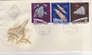 Hungary 1964 Space Postal History Stamps Cover Ref: R7719