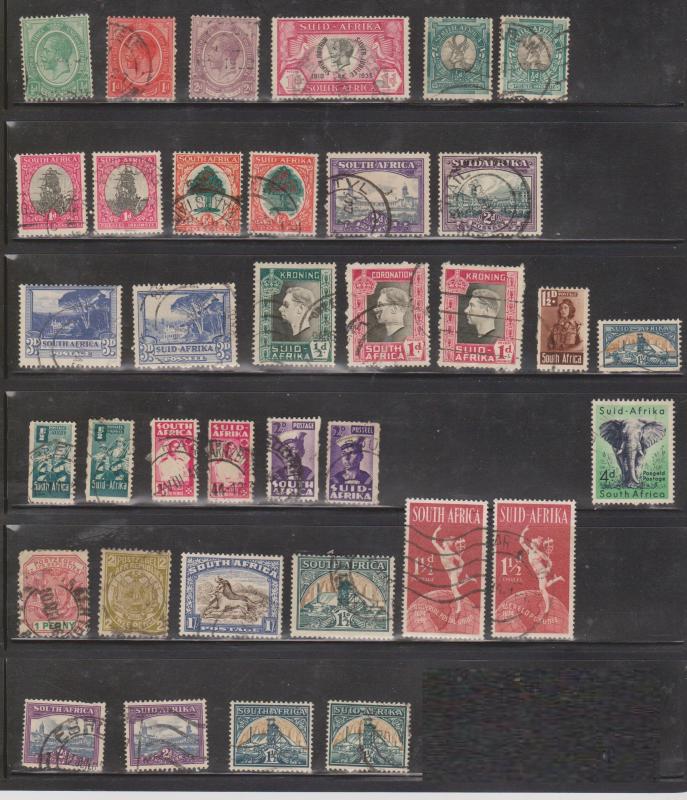 SOUTH AFRICA Lot Of Used - Nice Mix Some Minor Faults