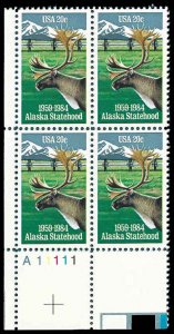 PCBstamps   US #2066 PB 80c(4x20c)Alaska Statehood, A11111, MNH, (PB-3a)