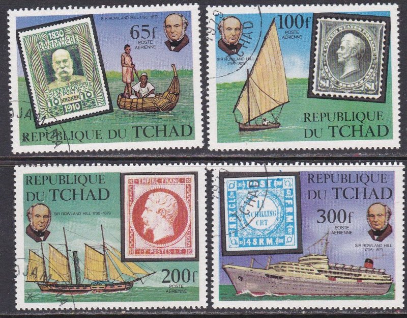 Chad Sc #C249-C252 Used