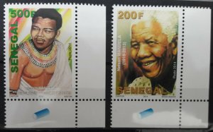 SENEGAL 2014 2016 NELSON MANDELA RARE MNH