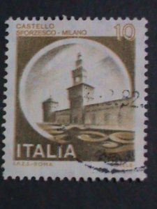 ​ITALIY-1980 VERY OLD ITALY FAMOUS CAST;ES USED STAMPS LARGE SETVERY FINE WE S