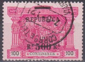 Portugal #198 F-VF Used CV $24.00 (24586)  