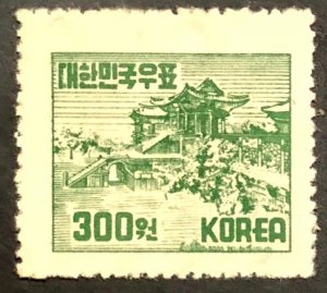 1952 Stamp of Korea with Bool Gook Temple, Kyongju SC 186B MH