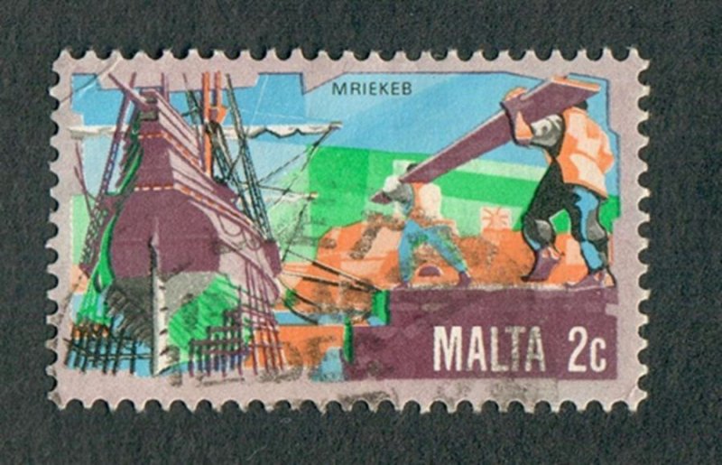 Malta #594 used single