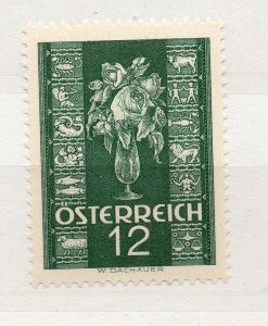 Austria 1937 Early Issue Fine Mint Hinged 12g. NW-264650