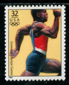 3068m US 32c Atlanta Summer Olympics - Men's Sprints, MNH