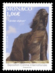 Monaco 2021 DOGS Scott #3045 Mint Never Hinged