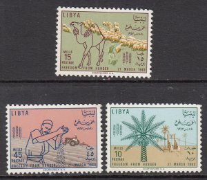 Libya 234-236 MNH VF