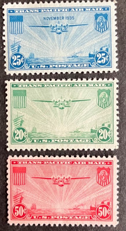 US Scott# C20-22 MVLH