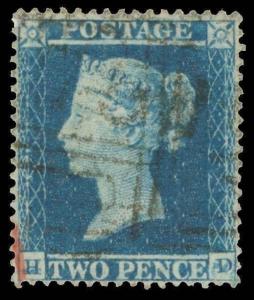 Great Britain Scott 13 Gibbons 23a Used Stamp