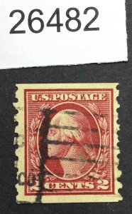 US STAMPS #413 USED LOT #26482