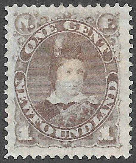 Newfoundland Scott Number 42 VF HR POG