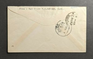 1947 Soldiers Mail FPO No R19 Shaibah Iraq to Bombay