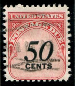 J99 US 50c Postage Due, used