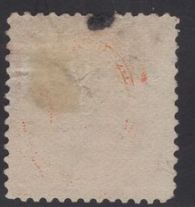 US Stamp Scott #229 90c Orange Perry USED SCV $140