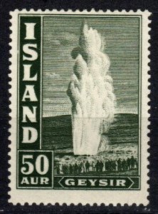 Iceland #208 F-VF Unused  CV $21.00 (P662)