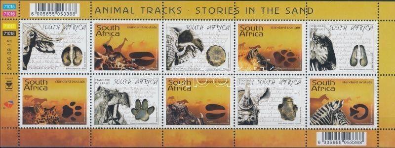 South Africa stamp Animals minisheet 2006 MNH Mi 1715-1724 WS180503