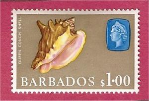 Barbados #279 Queen conch shell MH