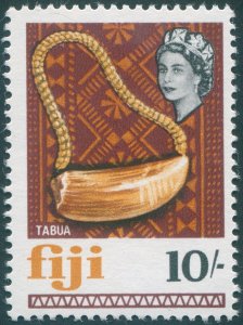 Fiji 1968 10s Ceremonial Whale's tooth SG386 MNH