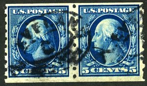 U.S. #396 USED PAIR